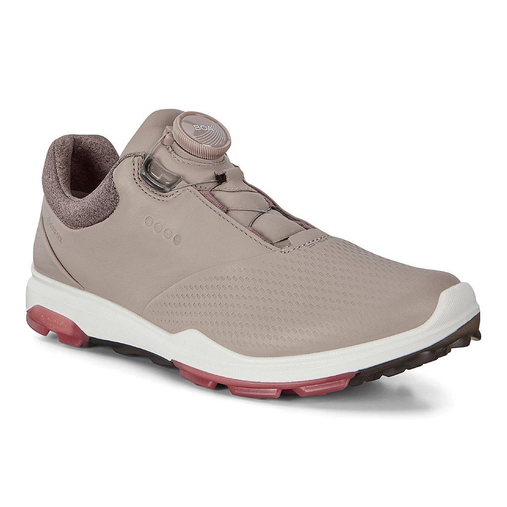 Chaussures De Golf Ecco Golf Biom Hybrid 3 Femme Beige 5687-RGXOT